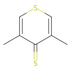 3,5-Dimethyl-4H-thiopyran-4-thione structure