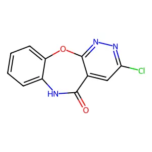 3-Chloropyridazino[3,4-b][1,5]benzoxazepin-5(6h)-one structure