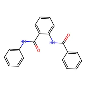 2-benzamido-N-phenylbenzamide structure