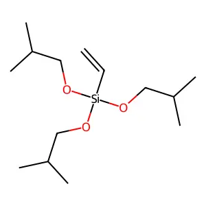Triisobutoxyvinylsilane structure