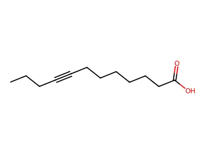 8-十二碳炔酸 structure