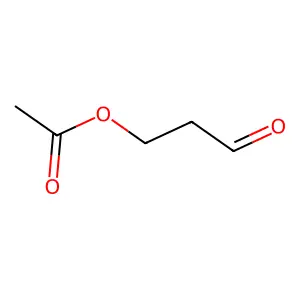 3-Oxopropyl acetate structure