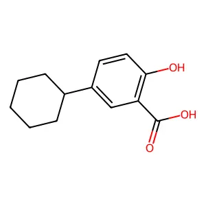 5-环己基水杨酸 structure