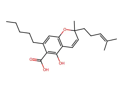 大麻色烯酸 structure