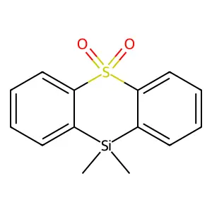 9-Thia-10-silaanthracene 9,9-dioxide, 10,10-dimethyl- structure