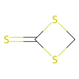 1,3-Dithietane-2-thione structure
