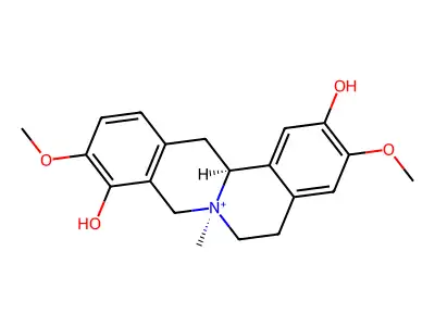 轮环藤酚碱 structure