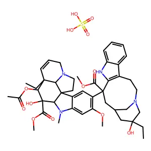 硫酸长春罗定 structure