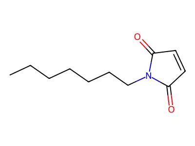 1H-Pyrrole-2,5-dione, 1-heptyl- structure