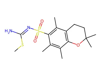 Pmc-S-methylisothiourea structure