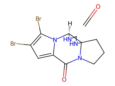 Dibromophakellstatine structure