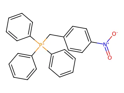 Hydroxy(4-((triphenylphosphoranyl)methyl)phenyl)azane oxide structure