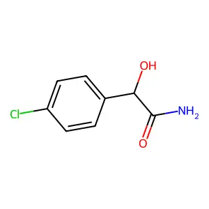 2-(对氯苯基)-2-羟基乙酰胺 structure