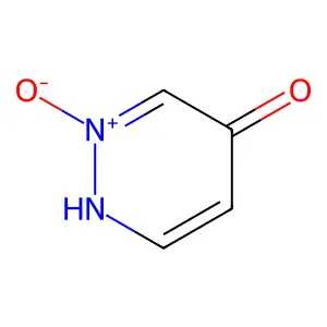 5-Hydroxypyridazine 1-oxide structure