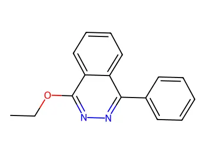 1-Ethoxy-4-phenylphthalazine structure