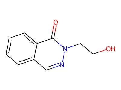 2-(2-Hydroxyethyl)-1,2-dihydrophthalazin-1-one structure