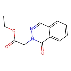 ethyl (1-oxophthalazin-2(1H)-yl)acetate structure