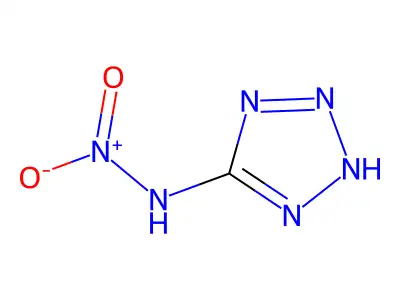 5-Nitroaminotetrazole structure