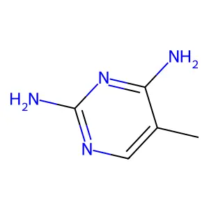 2,4-Diamino-5-methylpyrimidine structure
