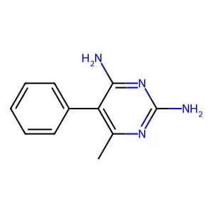 6-甲基-5-苯基-2,4-嘧啶二胺 structure