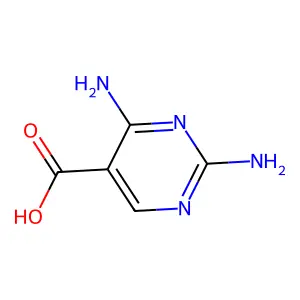 Ethyl 2,4-diaminopyrimidine-5-carboxylate structure