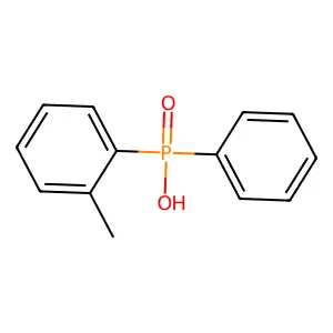 Phosphinic acid, phenyl-o-tolyl- structure
