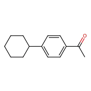 1-(4-Cyclohexylphenyl)ethan-1-one structure