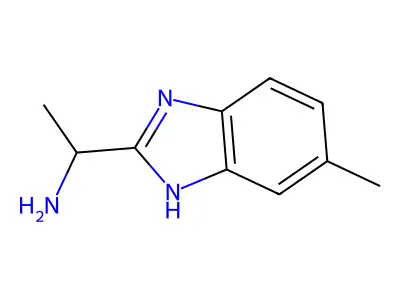 1-(5-Methyl-1H-benzo[d]imidazol-2-yl)ethanamine structure