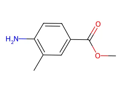 Methyl 3-amino-4-methylbenzoate structure