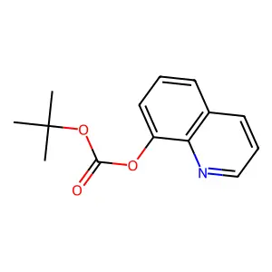 叔丁基8-喹啉基碳酸酯 structure