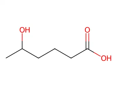 5-羟基己酸 structure