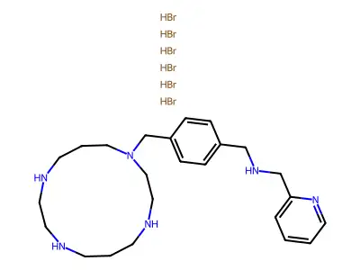 AMD3465 (Hexahydrobromide) structure