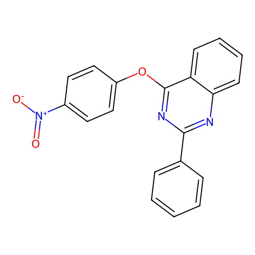 4-(4-Nitrophenoxy)-2-phenylquinazoline structure