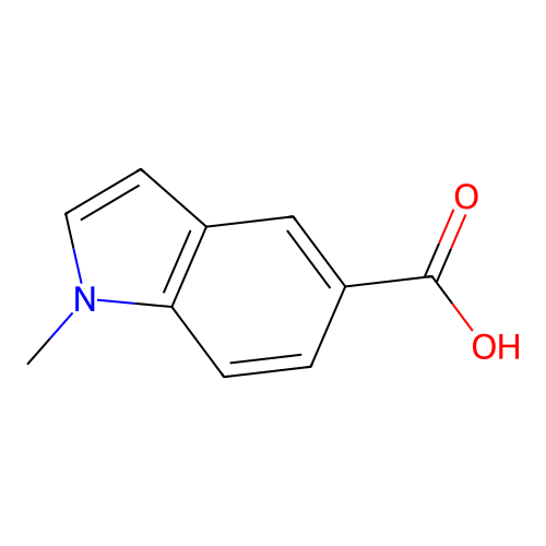 1-Methyl-1H-indole-5-carboxylic acid structure