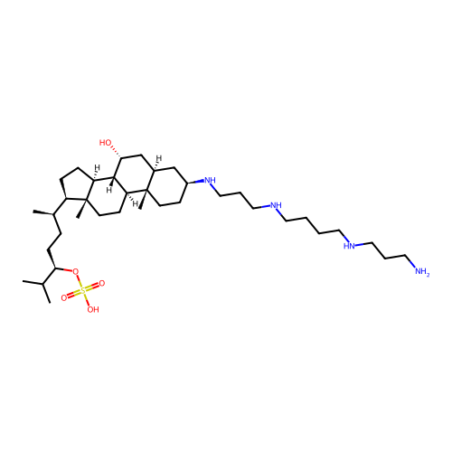 Trodusquemine structure