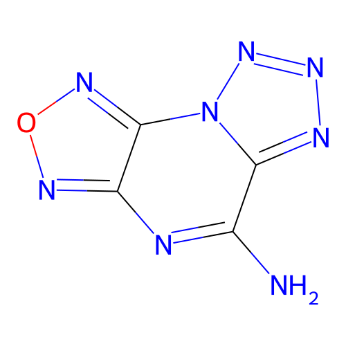 [1,2,5]Oxadiazolo[3,4-e]tetrazolo[1,5-a]pyrazin-5-amine structure
