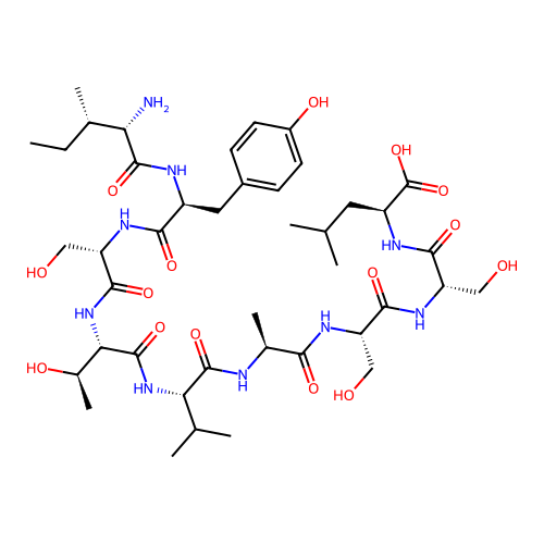 Influenza HA (518-526) structure