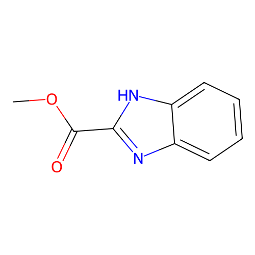 methyl 1H-1,3-benzodiazole-2-carboxylate structure