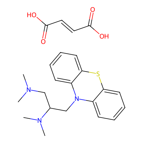 Aminopropazine Fumarate structure
