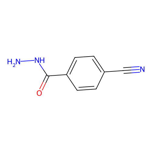 4-氰基苯甲酰肼 structure
