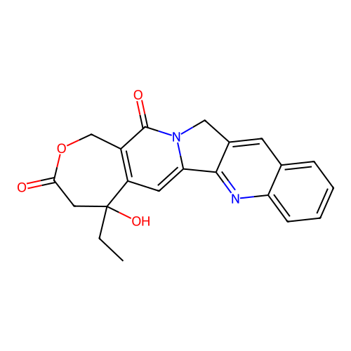 E-Homocamptothecin, (+-)- structure