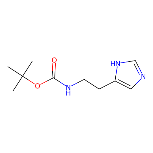 N-[2-(1H-咪唑-5-基)乙基]氨基甲酸叔丁酯 structure