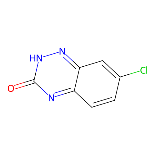7-Chloro-3-hydroxy-1,2,4-benzotriazine structure
