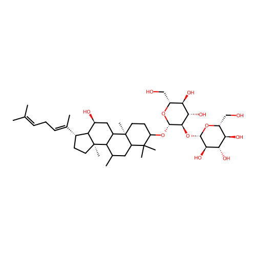 Ginsenoside Rg5 structure