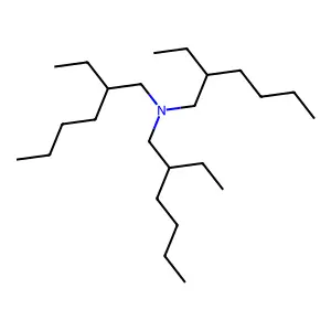 三(2-乙基己基)胺 structure