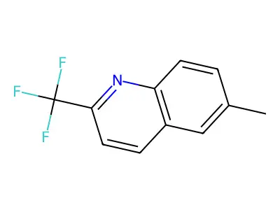 6-Methyl-2-(trifluoromethyl)quinoline structure