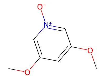 3,5-Dimethoxypyridine 1-oxide structure