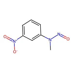 Aniline, N-methyl-m-nitro-N-nitroso- structure