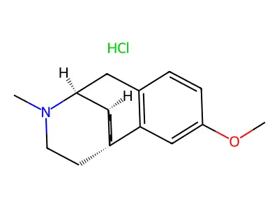 Dextromethorphan Hydrochloride structure
