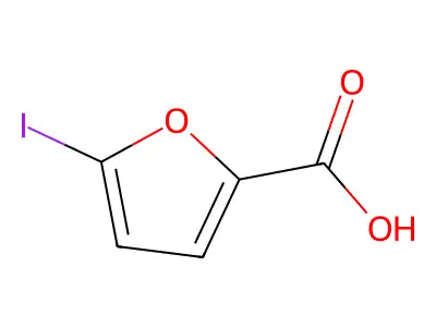 5-Iodofuran-2-carboxylic acid structure